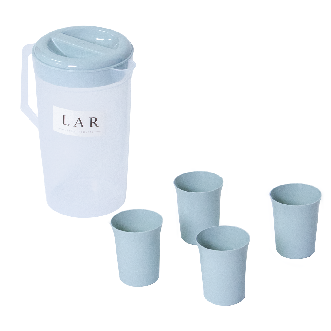 COOK-00017 Set de Jarra con Vasos LAR (5 piezas)