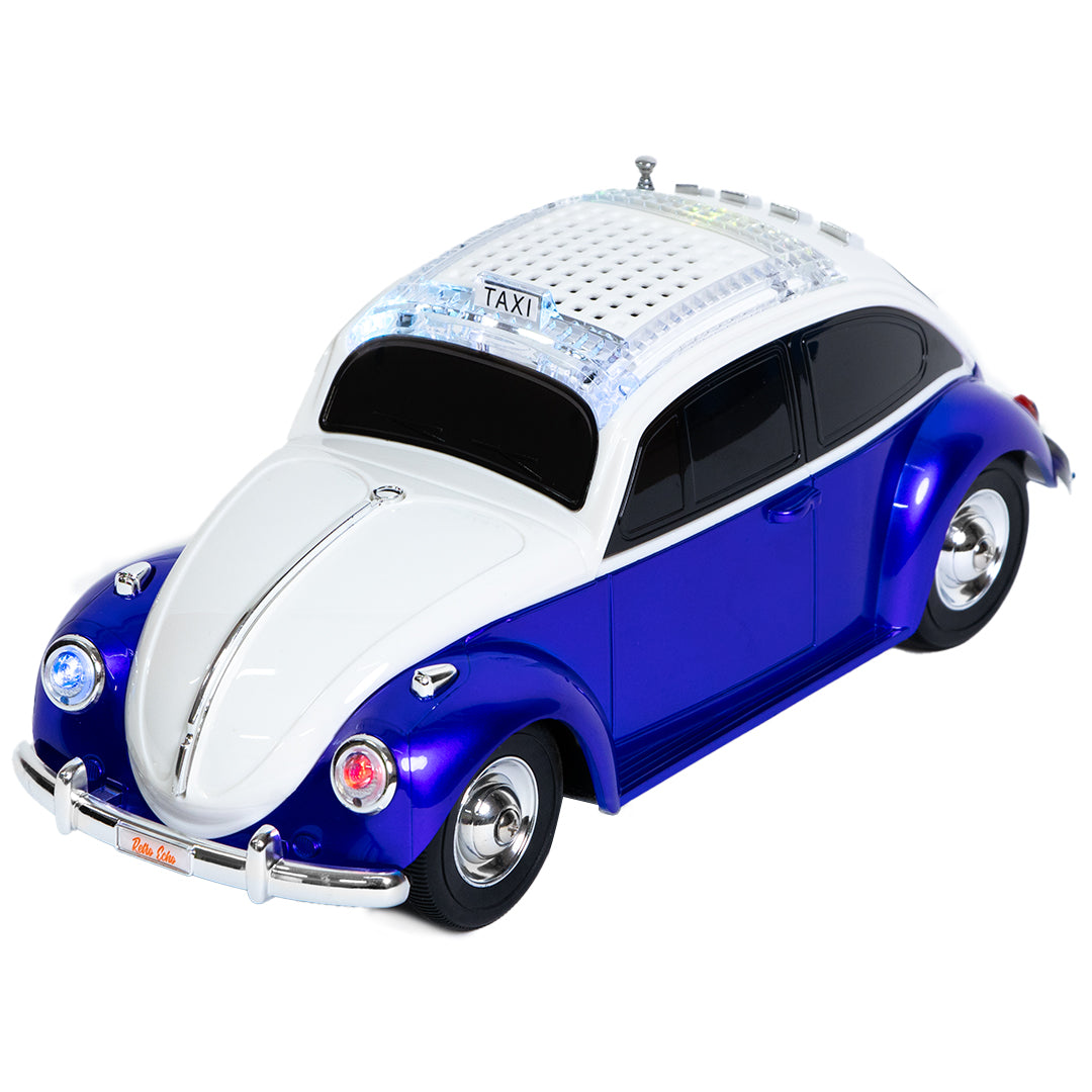 Bocina Portátil Retro 3” Vocho azul - 5000W P.M.P.O.