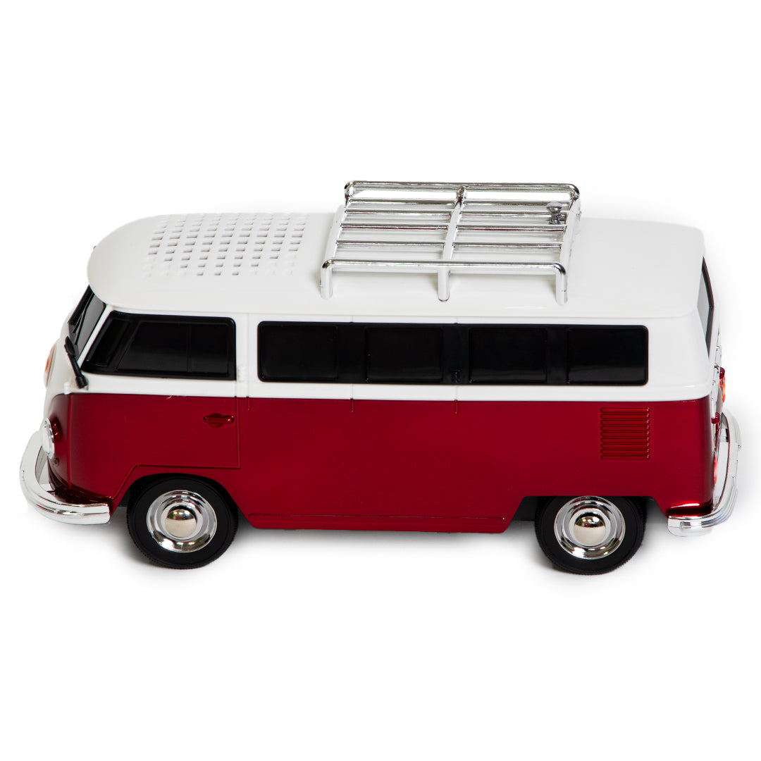 Bocina Portátil Retro 3” Combi roja - 5000W P.M.P.O.
