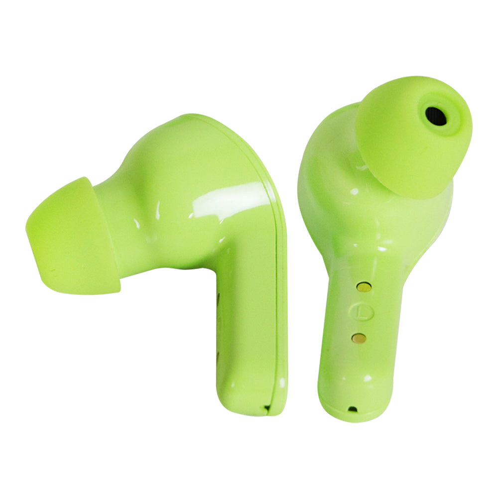 EP-10034 Neon Pods: Audífonos Inalámbricos Bluetooth con Sonido Electrizante y Estilo Deslumbrante