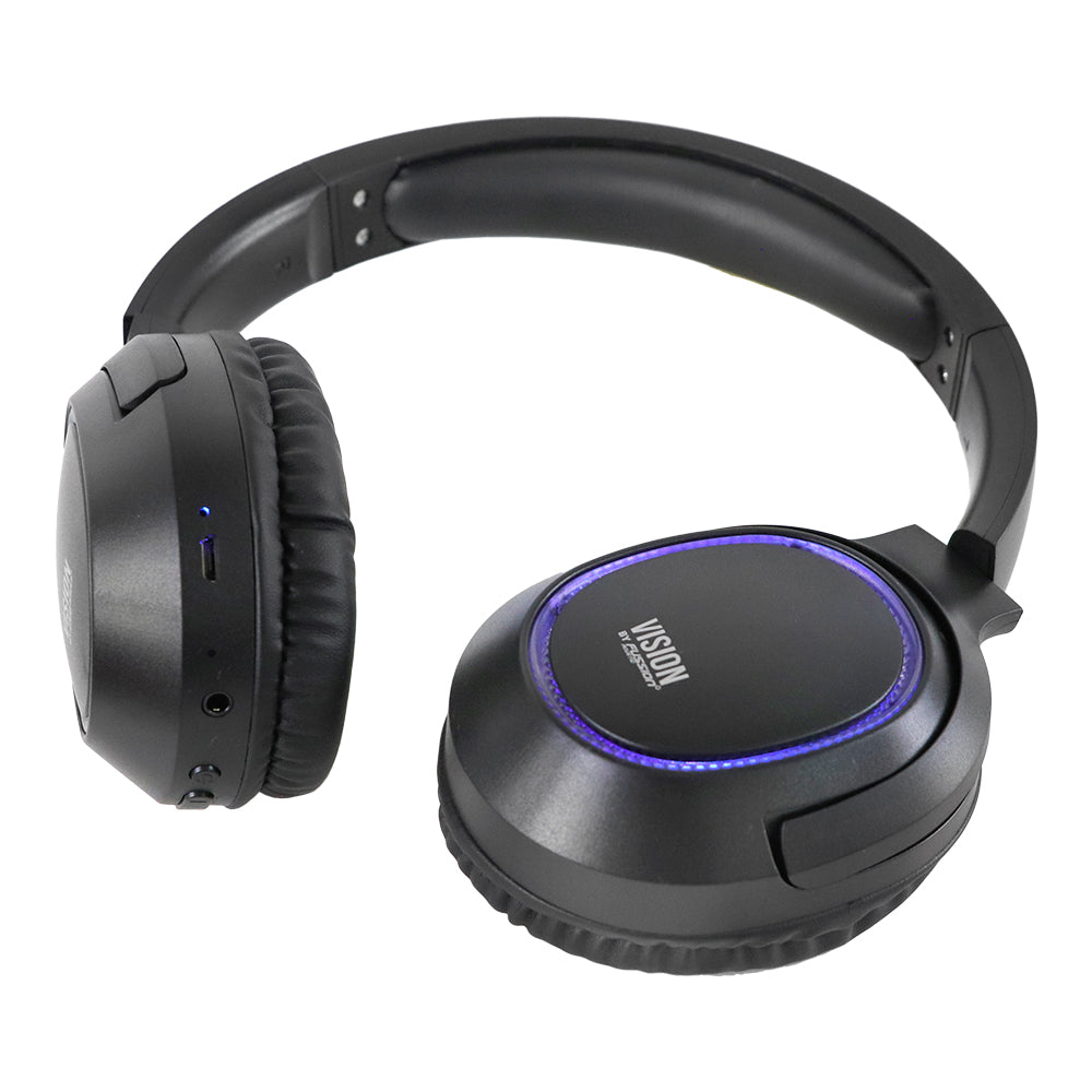 HP-3011BK VISION: Audífonos Bluetooth con Diadema para una Experiencia Auditiva Mejorada