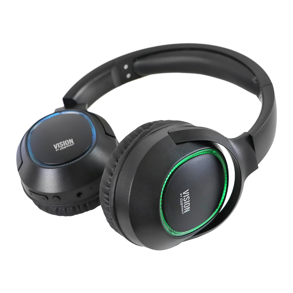 HP-3011BK VISION: Audífonos Bluetooth con Diadema para una Experiencia Auditiva Mejorada