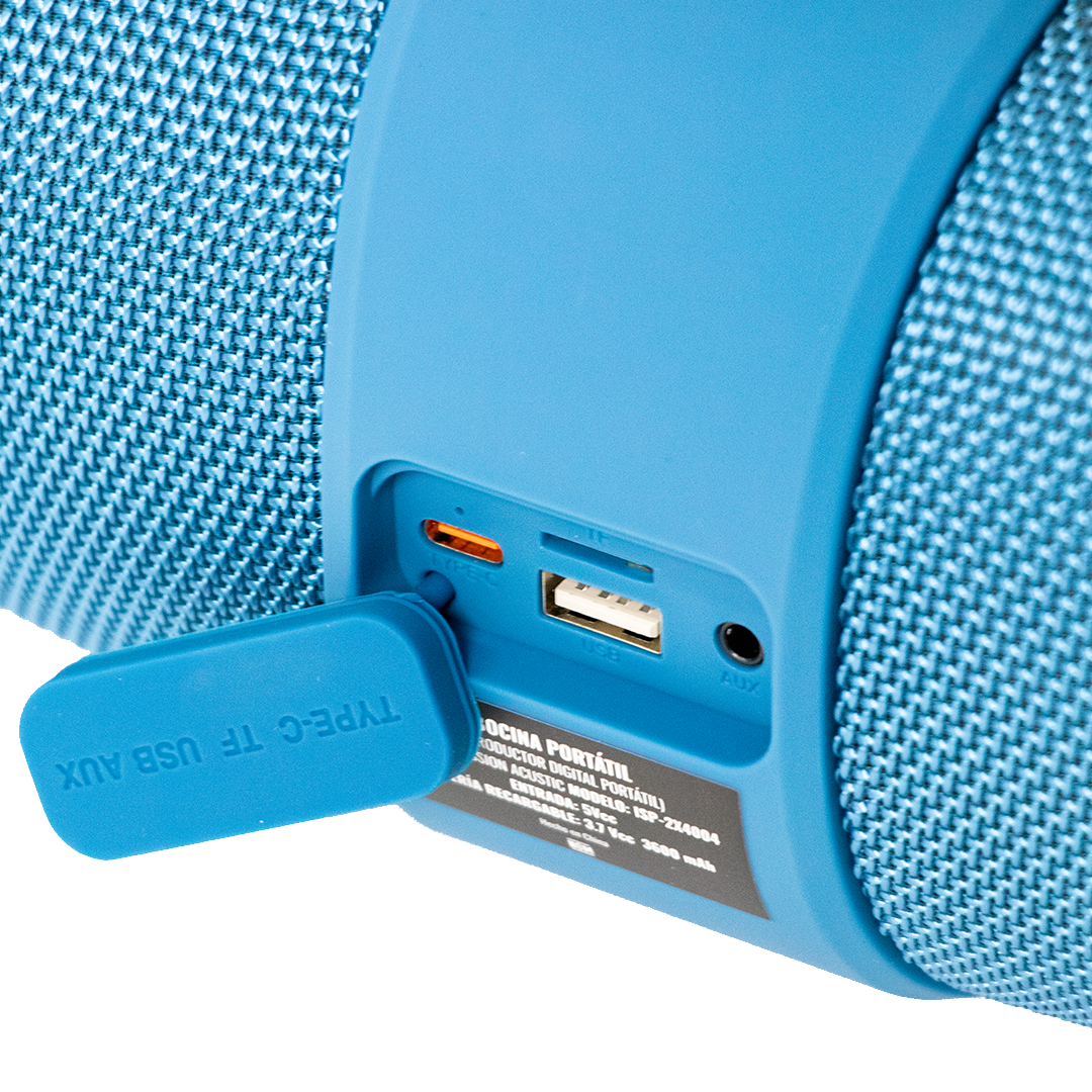 ISP-2X4004 Bocina Portátil Strong Sound 2x4" - 20W RMS