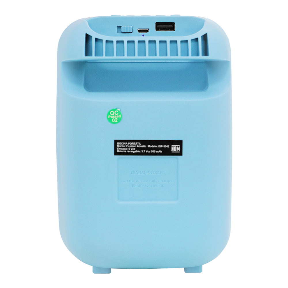 ISP-3042 Mini Jelly 3" 6000W P.M.P.O Explosión de Diversión en 6 Colores!