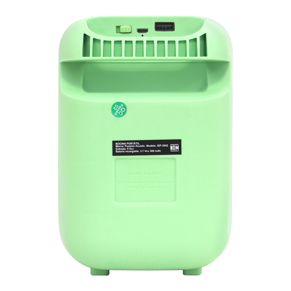 ISP-3042 Mini Jelly 3" 6000W P.M.P.O Explosión de Diversión en 6 Colores!