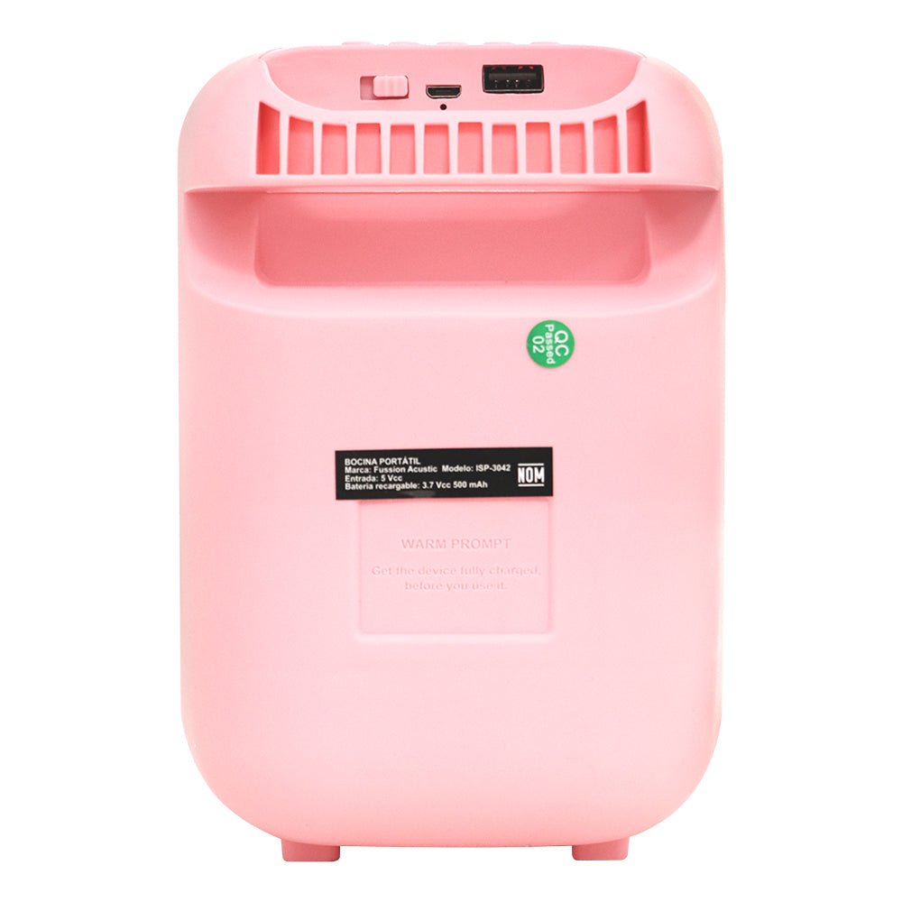 ISP-3042 Mini Jelly 3" 6000W P.M.P.O Explosión de Diversión en 6 Colores!