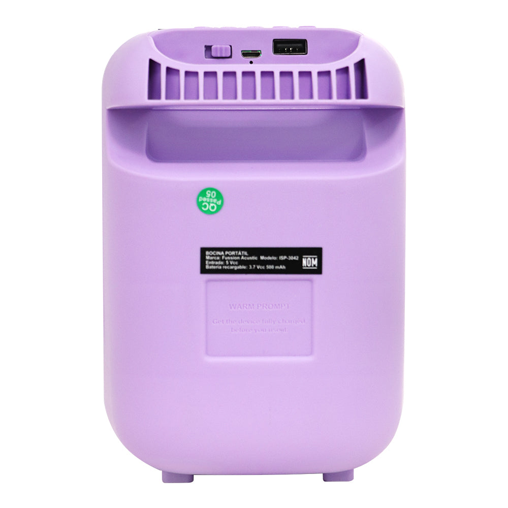 ISP-3042 Mini Jelly 3" 6000W P.M.P.O Explosión de Diversión en 6 Colores!