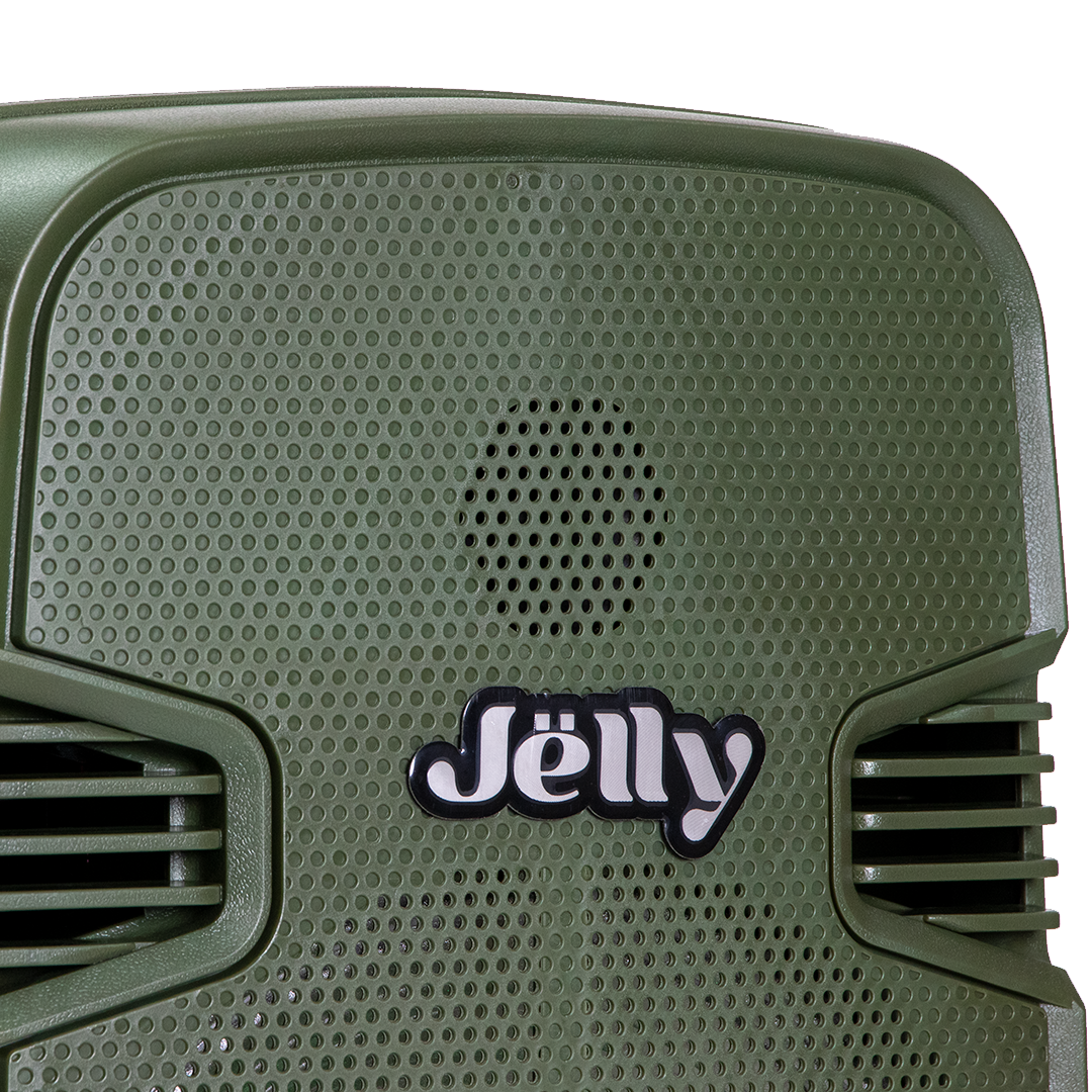 PBS-15JELLY-GR Bafle Amplificado Jelly de 15" 30,000W P.M.P.O.