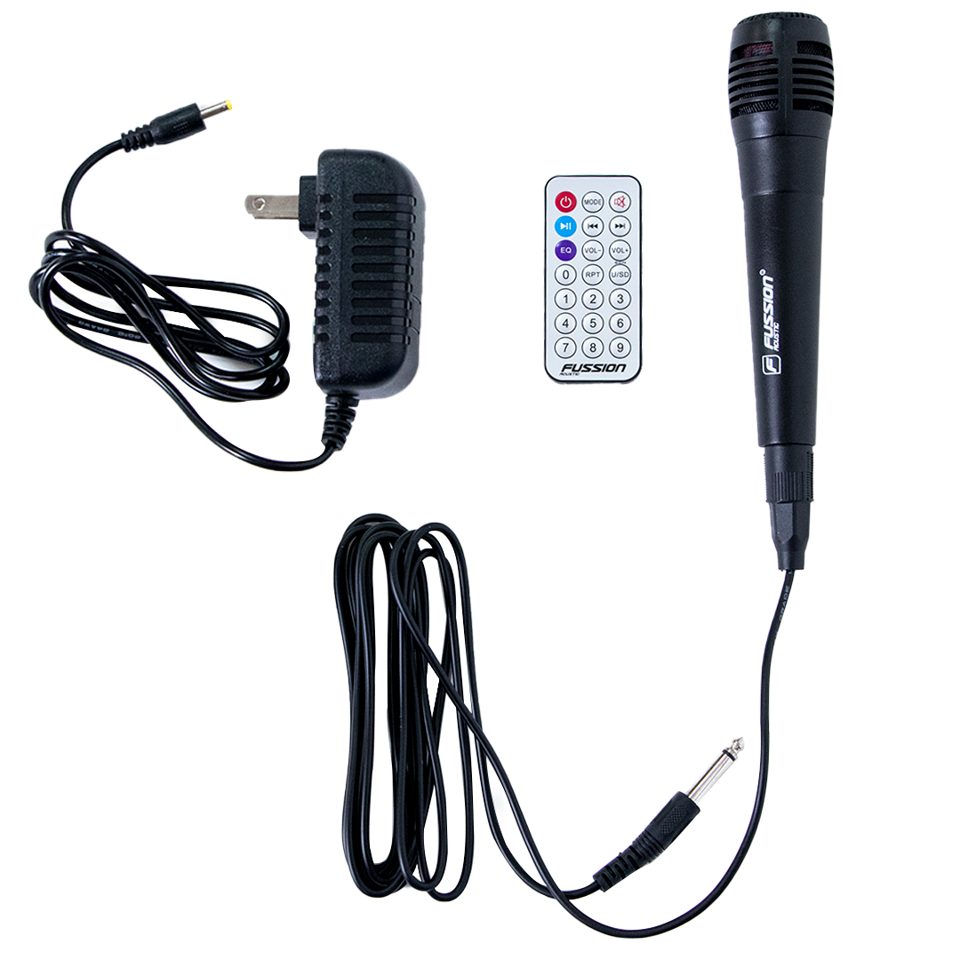 PBS-2X8006RD Bafle Amplificado 2x8" - 40,000W P.M.P.O.