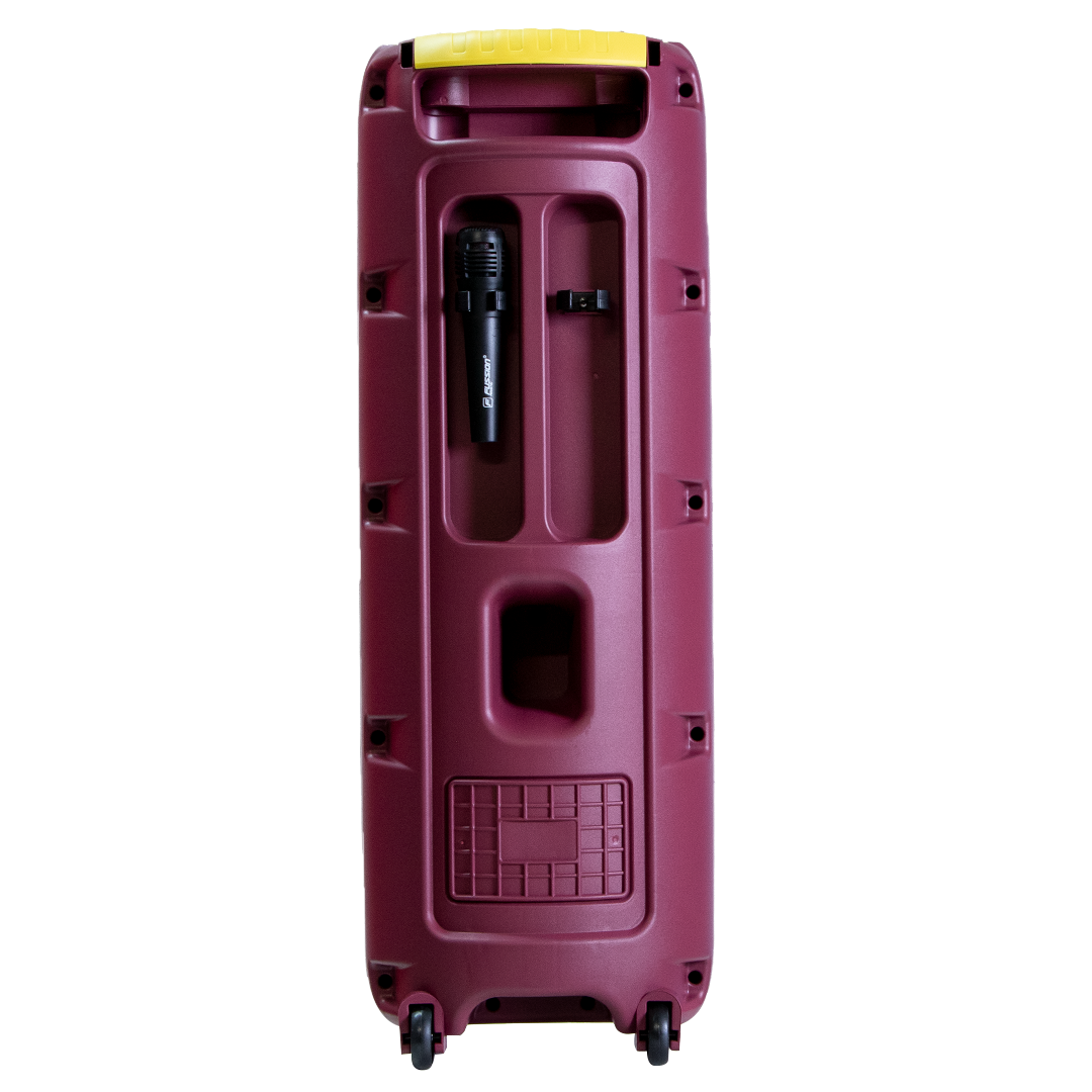 PBS-2X8006RD Bafle Amplificado 2x8" - 40,000W P.M.P.O.