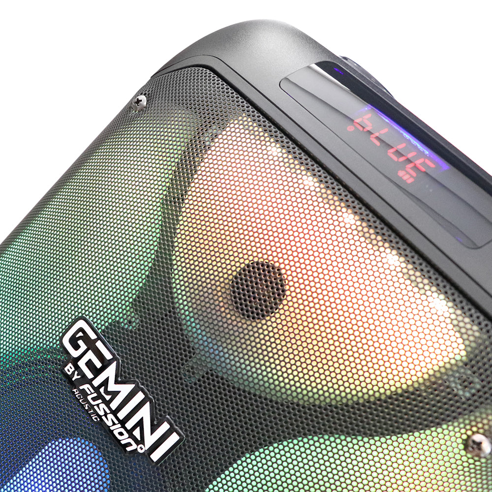 PBS-2X8GEMINI 40,000 W P.M.P.O. Libera el Poder del Sonido