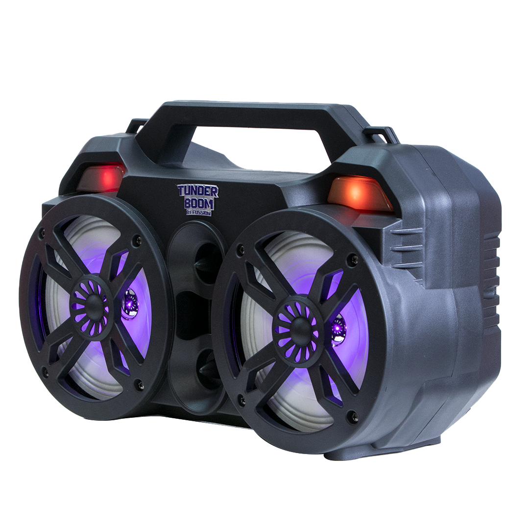 PBS-65027 Bafle Amplificado Tunder Boom 6.5" con Bluetooth y 10,000W P.M.P.O.