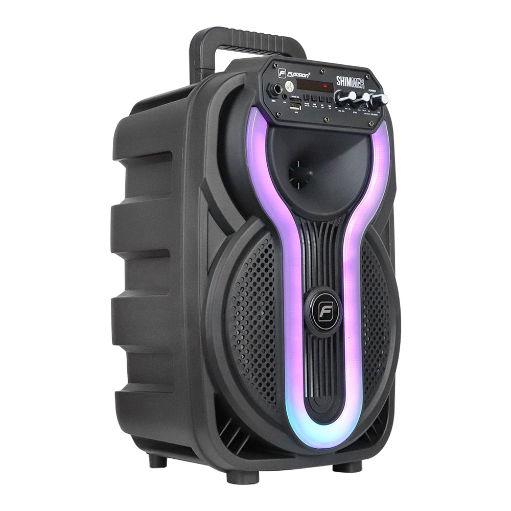 PBS-8050 SHIMMER BAFLE AMPLIFICADO 8" 10 000W P.M.P.O