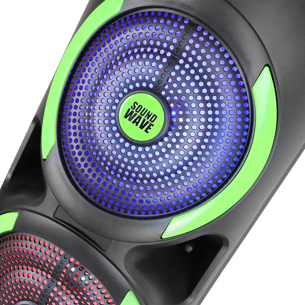PBS-8X3005 SOUND WAVE BAFLE AMPLIFICADO 3X8" 20 000W P.M.P.O