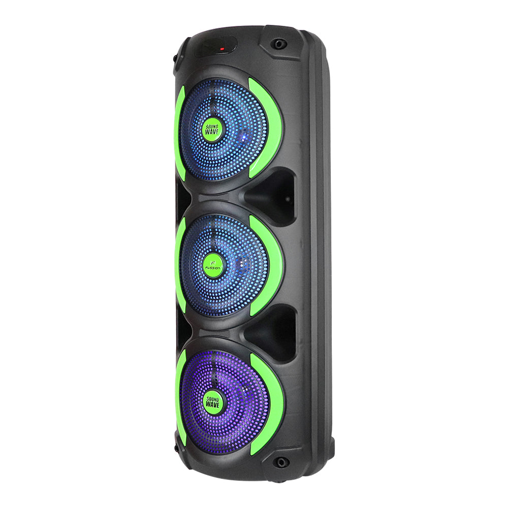 PBS-8X3005 SOUND WAVE BAFLE AMPLIFICADO 3X8" 20 000W P.M.P.O