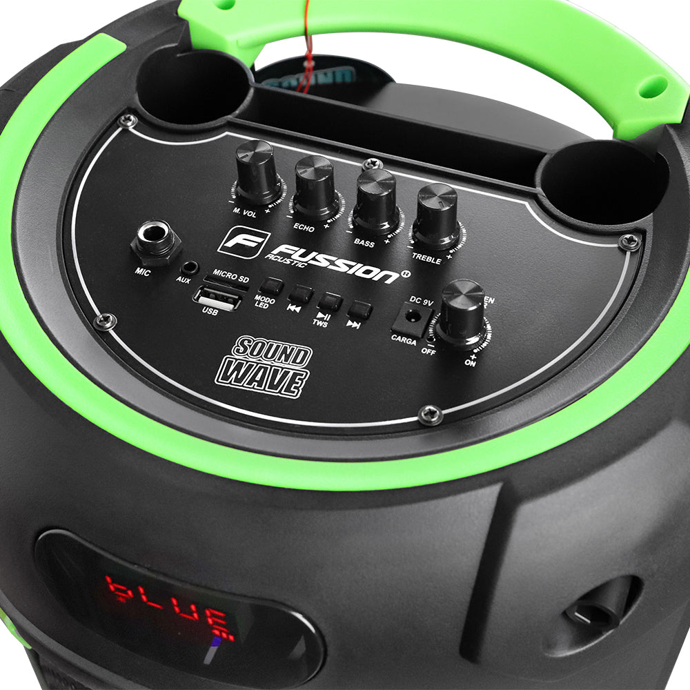 PBS-8X3005 SOUND WAVE BAFLE AMPLIFICADO 3X8" 20 000W P.M.P.O