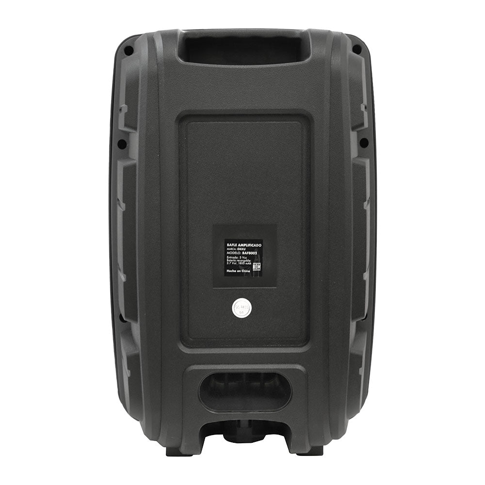 BAF8002 Bafle Amplificado 8" 9 000W P.M.P.O