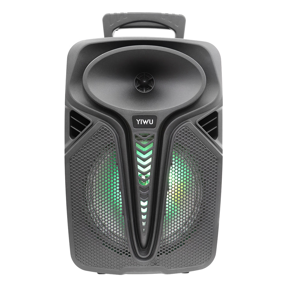 BY80005: BAFLE AMPLIFICADO 8" CON POTENCIA DE 11 000W P.M.P.O: Sonido salvaje y deslumbrante