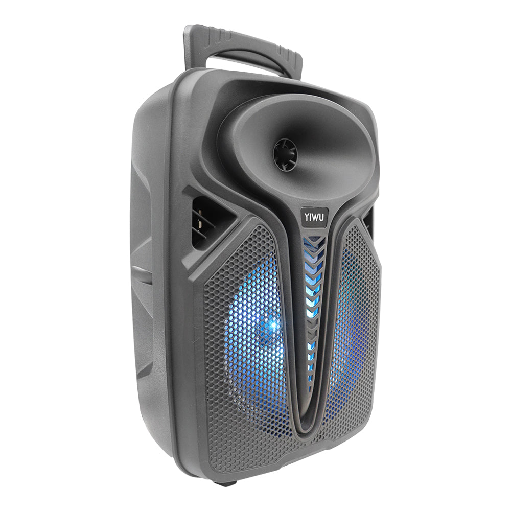 BY80005: BAFLE AMPLIFICADO 8" CON POTENCIA DE 11 000W P.M.P.O: Sonido salvaje y deslumbrante