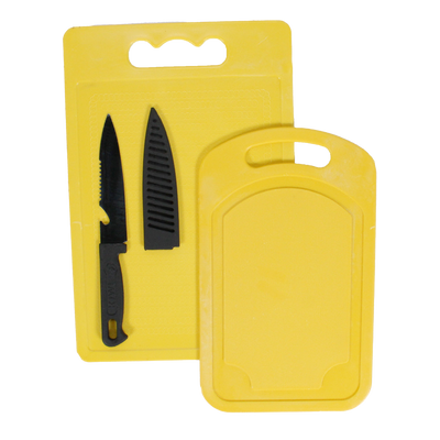 COOK-00001 Set de cocina tablas de cortar y cuchillo