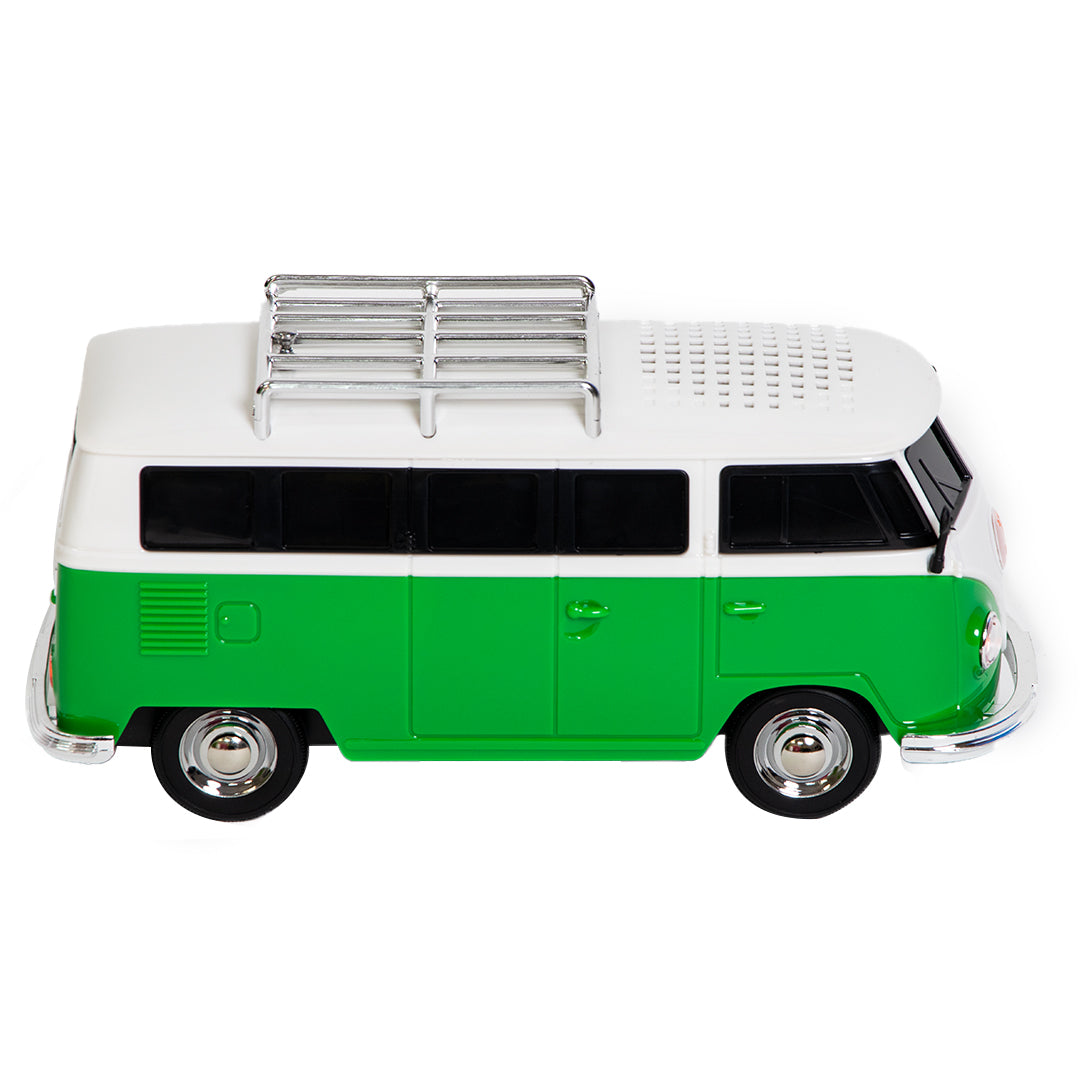 Bocina Portátil Retro 3” Combi verde - 5000W P.M.P.O.