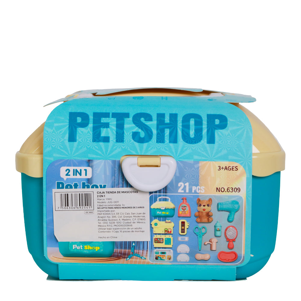 JUG-0011 Set de Juguetes "Puzzle Pet Shop