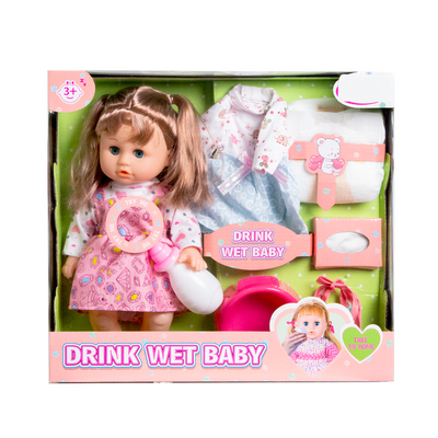 NEN-1005 Muñeca Drink Wet Baby