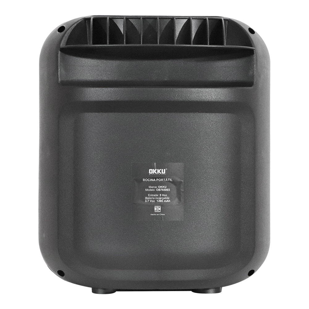 OB765003 BAFLE AMPLIFICADO 6.5" 10 000W P.M.P.O OKKU