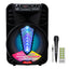 PBS-12011 DIAMOND BAFLE AMPLIFICADO 12" 20000 W PMPO TWS REC, BT, FM, USB, MSD, AUX 6.3MM DISCO LIGHT M