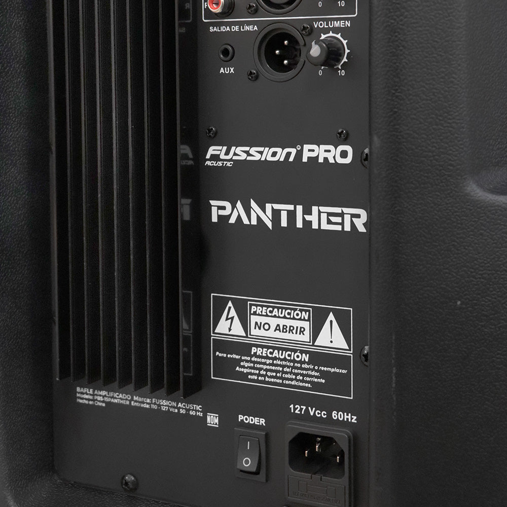 PBS-15PANTHER Bafle Amplificado 15" 35 000W P.M.P.O