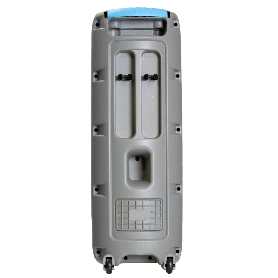 PBS-2X8006 Bocina Bafle Amplificado inalambrica Bluetooth 2x8" - 40,000W P.M.P.O. Fussion Acustic