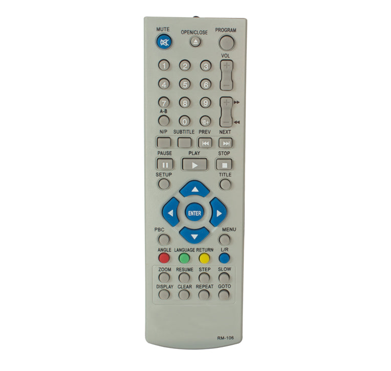 RM-106 CONTROL REMOTO PARA DVD MARCA ELEKTRA