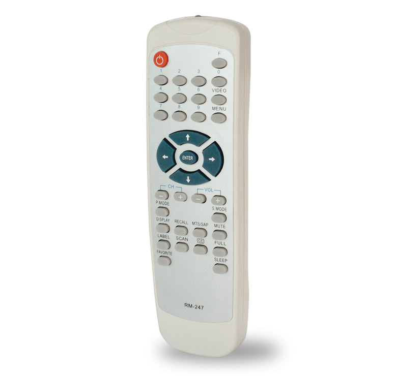 RM-247 CONTROL REMOTO PARA TV MARCA RIVIERA