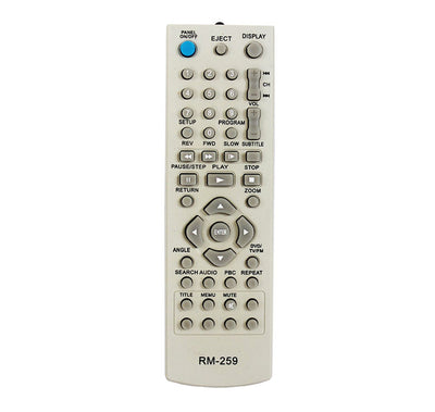 RM-259 CONTROL REMOTO PARA DVD MARCA PROTON