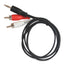 WAC-4000 CABLE TIPO "Y" 3.5 mm MACHO A 2 RCA MACHO 1.7m