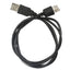 Cable redondo USB hembra a USB macho