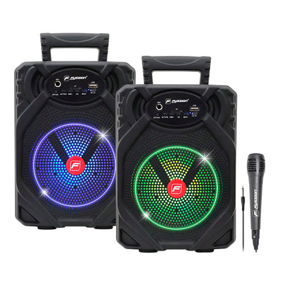 PBS-65015 Juego de bafles amplificados 6.5" 10 000W P.M.P.O