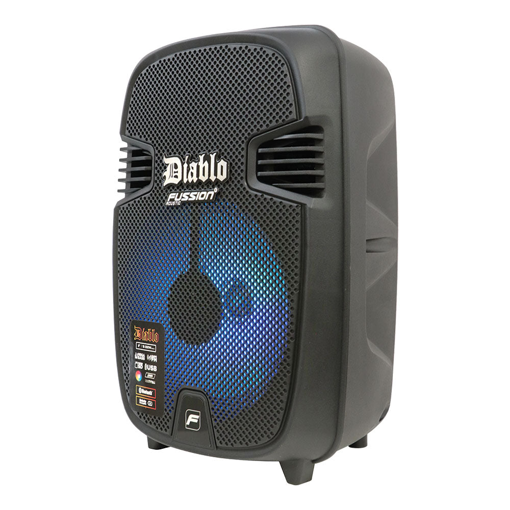 PBS-8030 DIABLO Experimenta un sonido infernal con el bafle amplificado de 8" 15,000 W