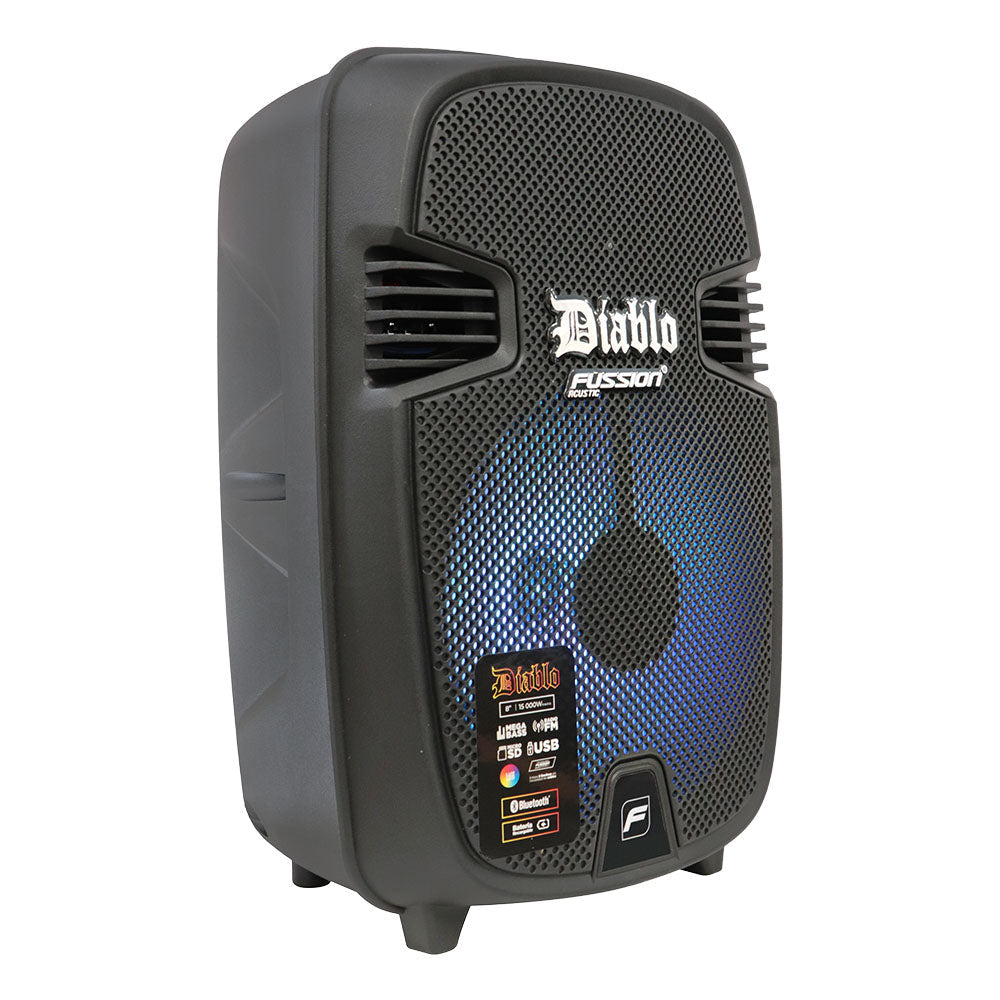 PBS-8030 DIABLO Experimenta un sonido infernal con el bafle amplificado de 8" 15,000 W