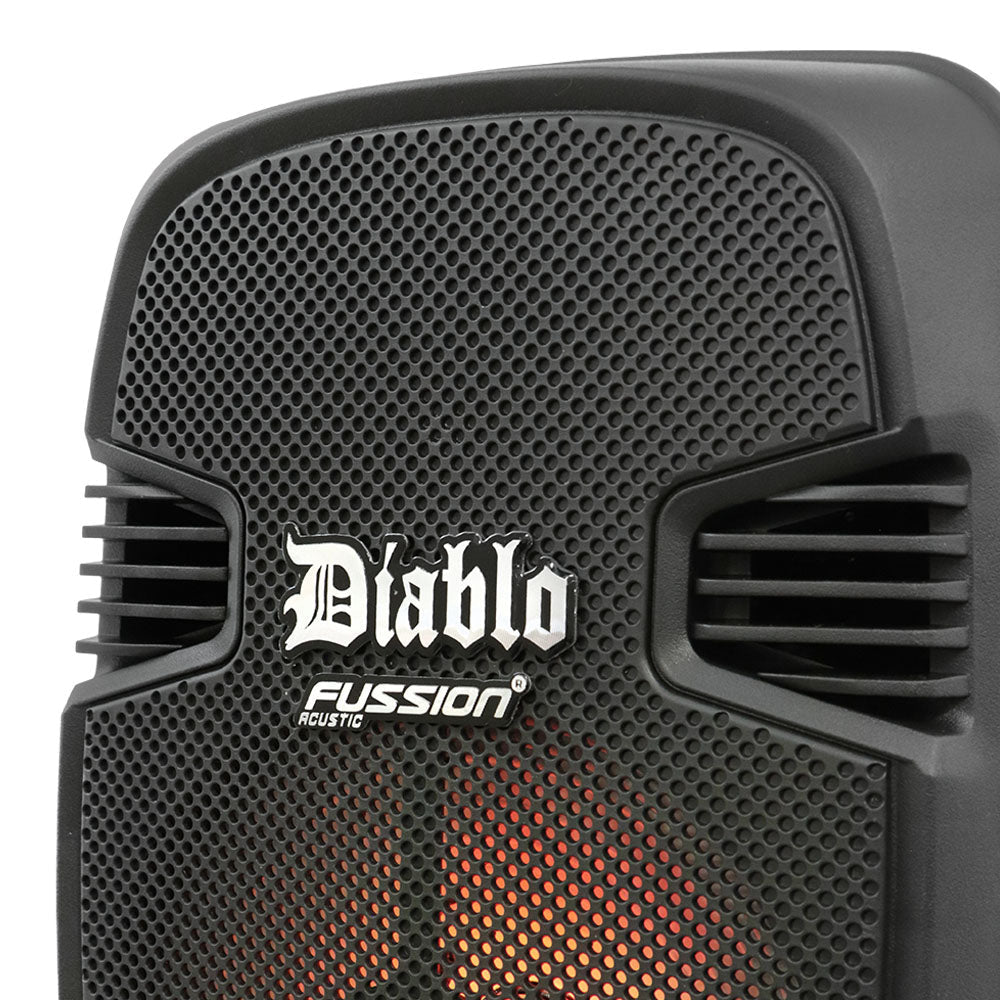 PBS-8030 DIABLO Experimenta un sonido infernal con el bafle amplificado de 8" 15,000 W